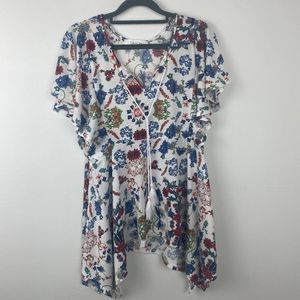 Eden & Oliva woman blouse short sleeves